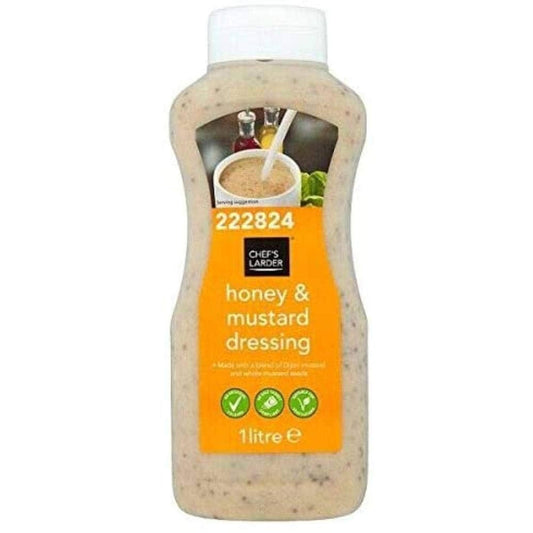 Chef's Larder Honey & Mustard Dressing 1 litre – 1 x 1ltr