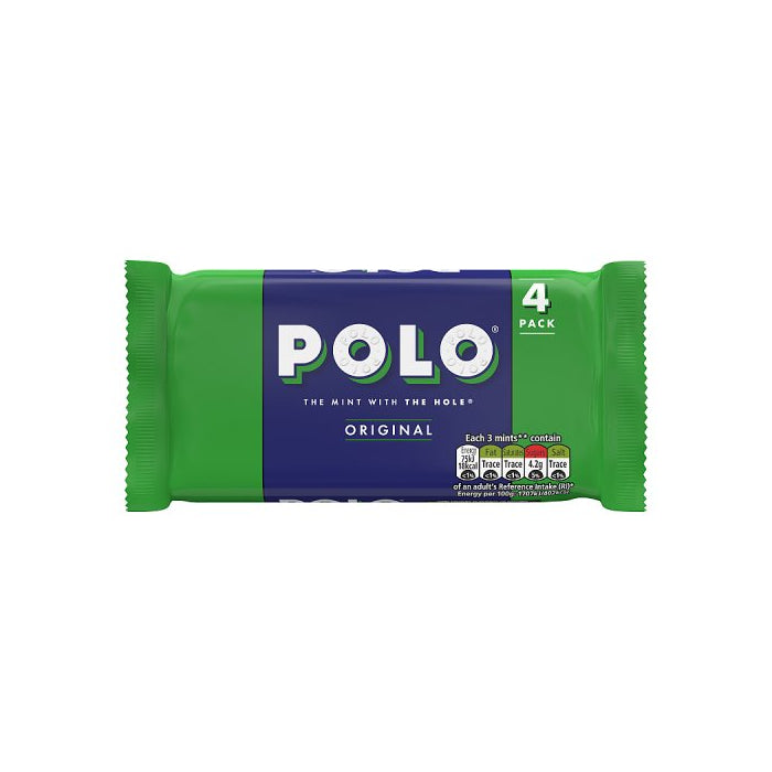 Polo Original Mint Tube Multipack 4 Pack 34g – 36 x 4pk