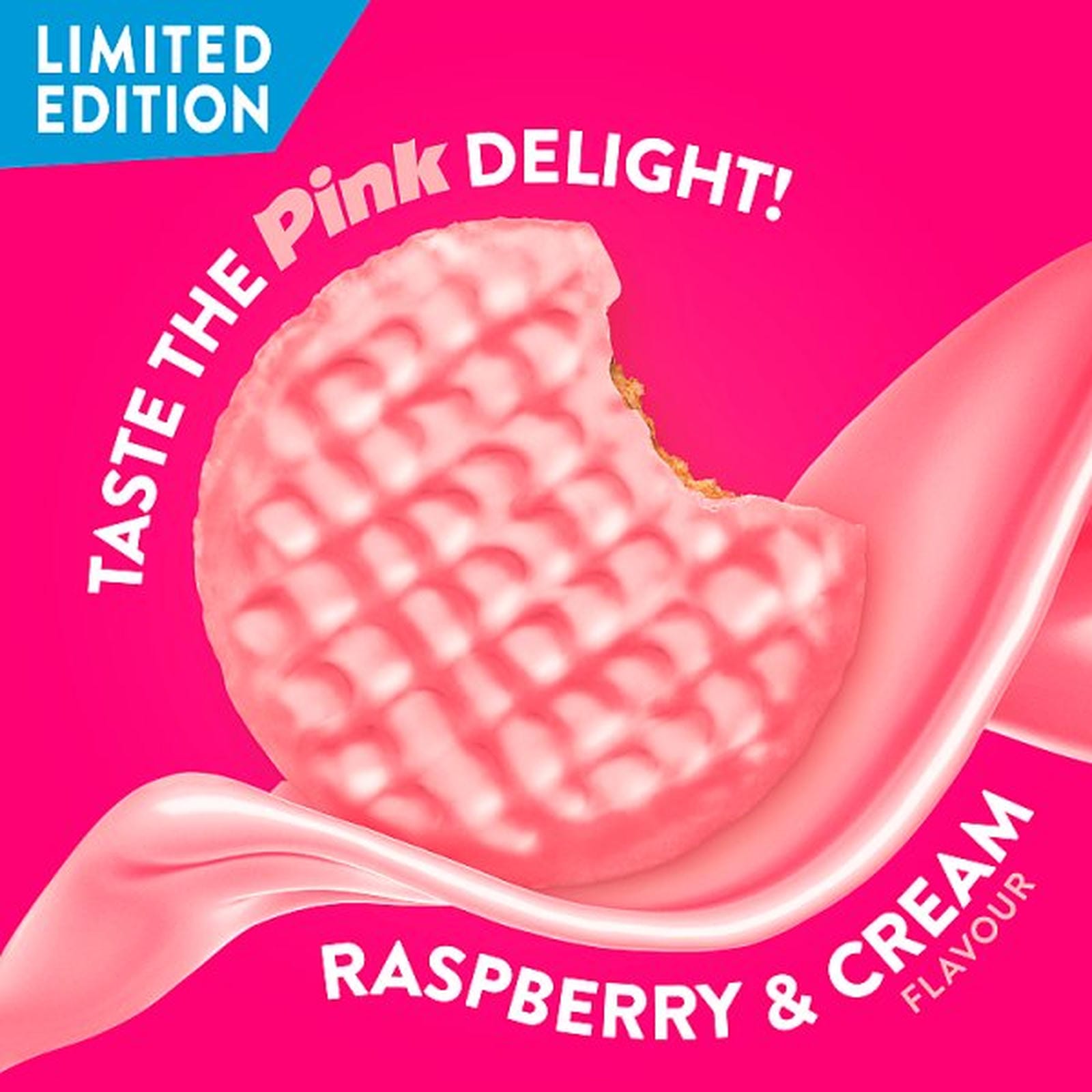 McVitie's Limited Edition Digestives Pink Raspberry & Cream Flavour 232g