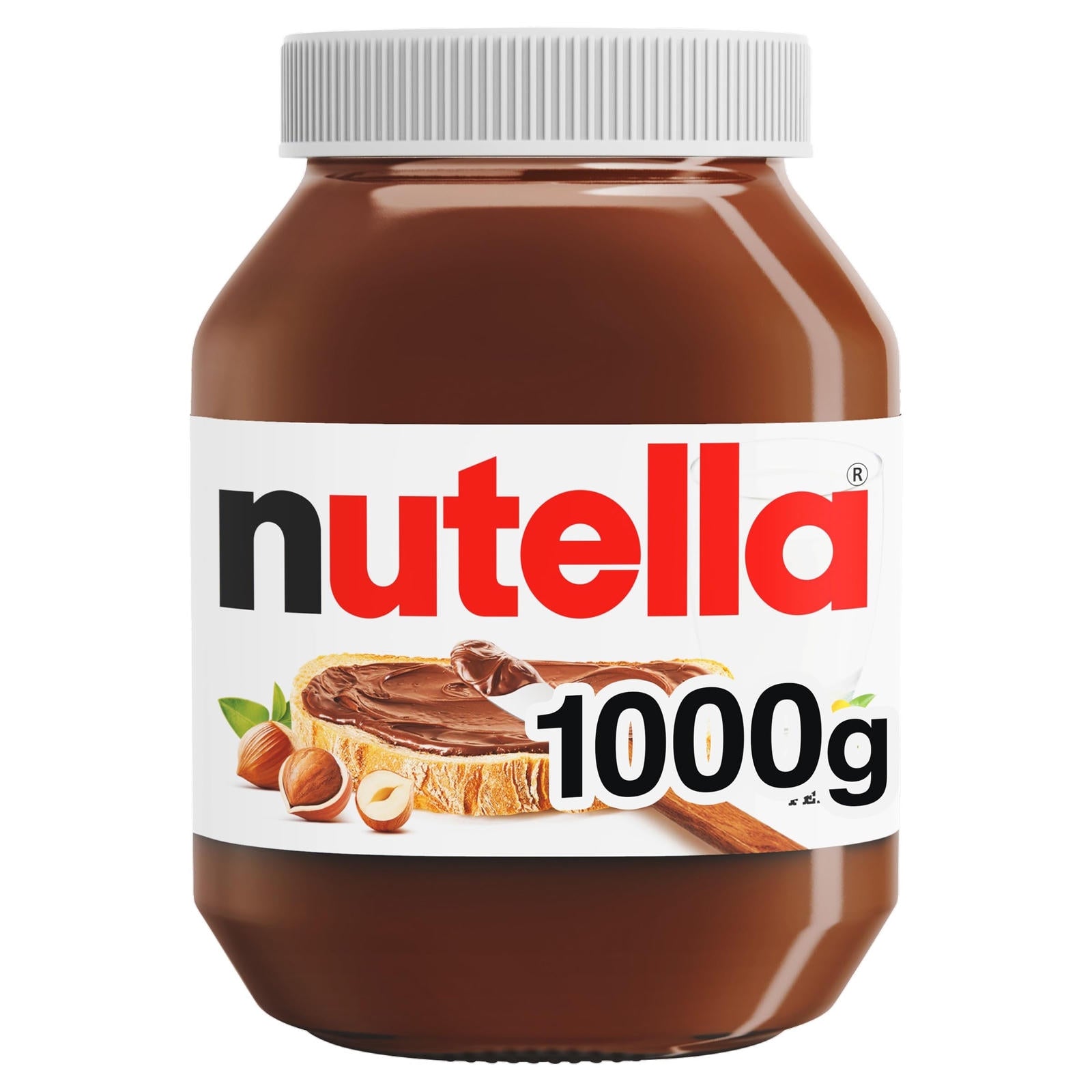 Nutella Hazelnut Spread With Cocoa 1 Kg Jar Pack For Retail Kitchen And Foodservice