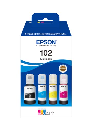 Epson EcoTank 102 Black Genuine Ink Bottle