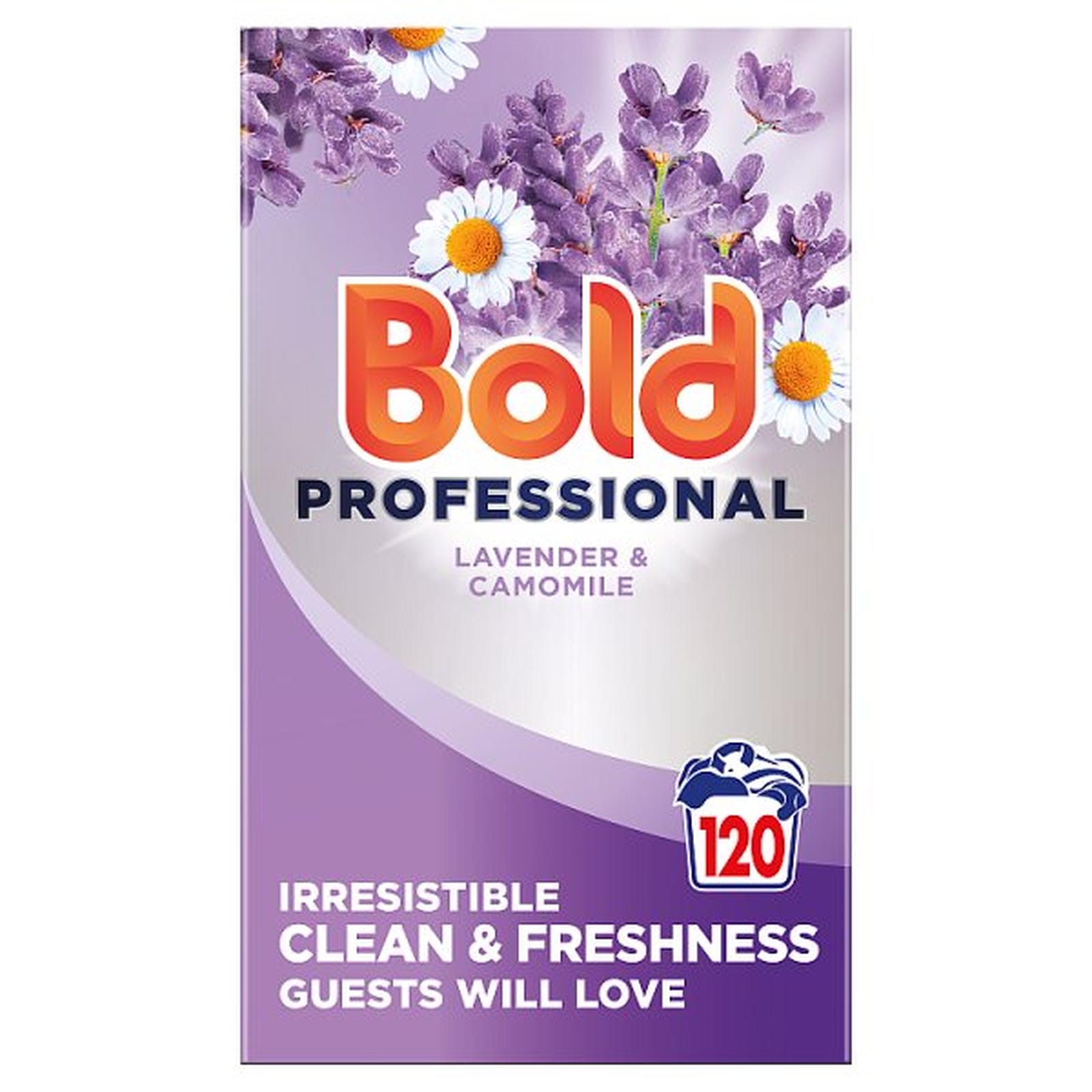 Bold Professional Powder Detergent Lavender & Camomile, 120 washes, 6.6kg