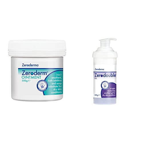 Zeroderma Zeroderm Ointment 500g - 3In1 Emollient, Bath Additive and Soap Substitute for Dry Skin Conditions