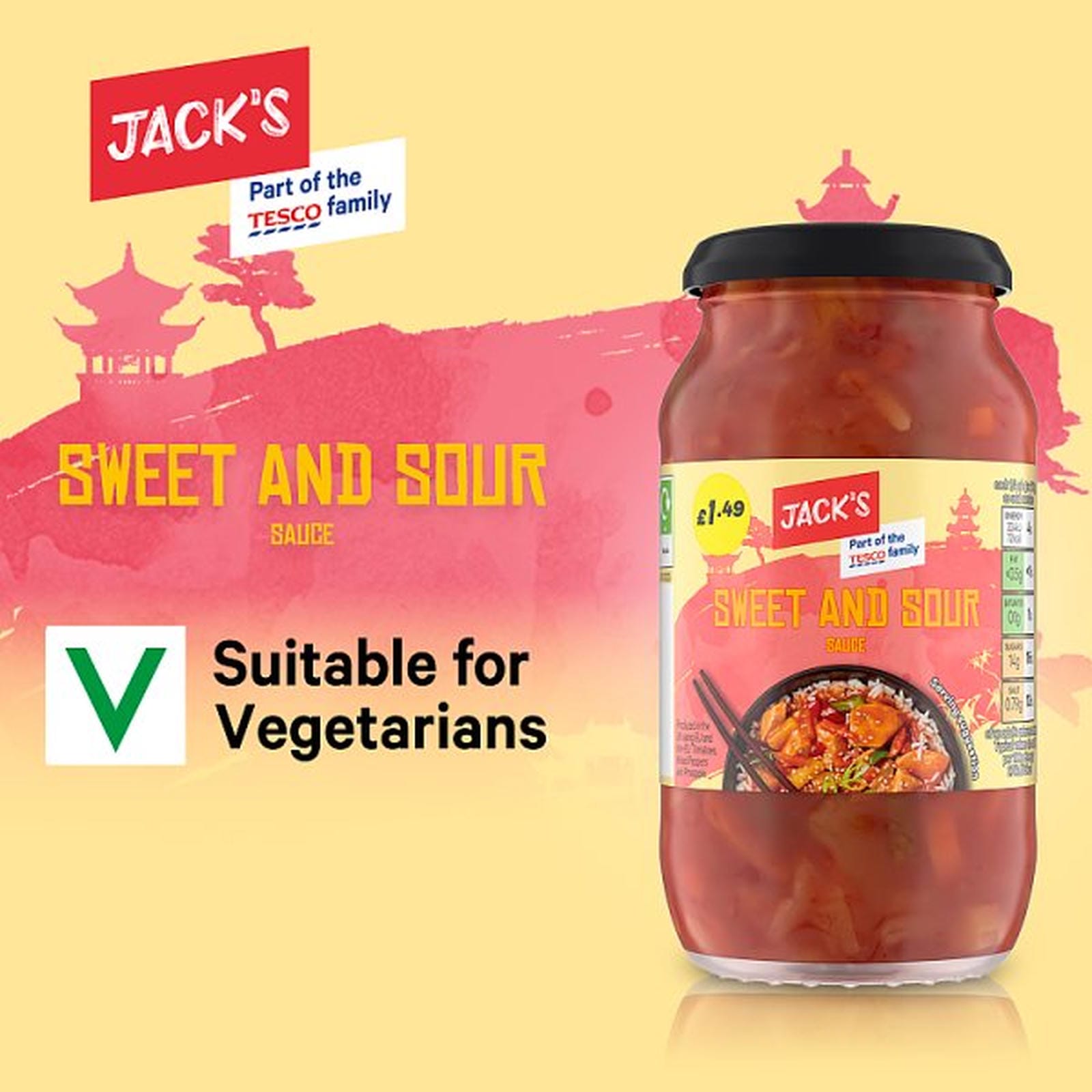 Jack's Sweet and Sour Sauce 440g
