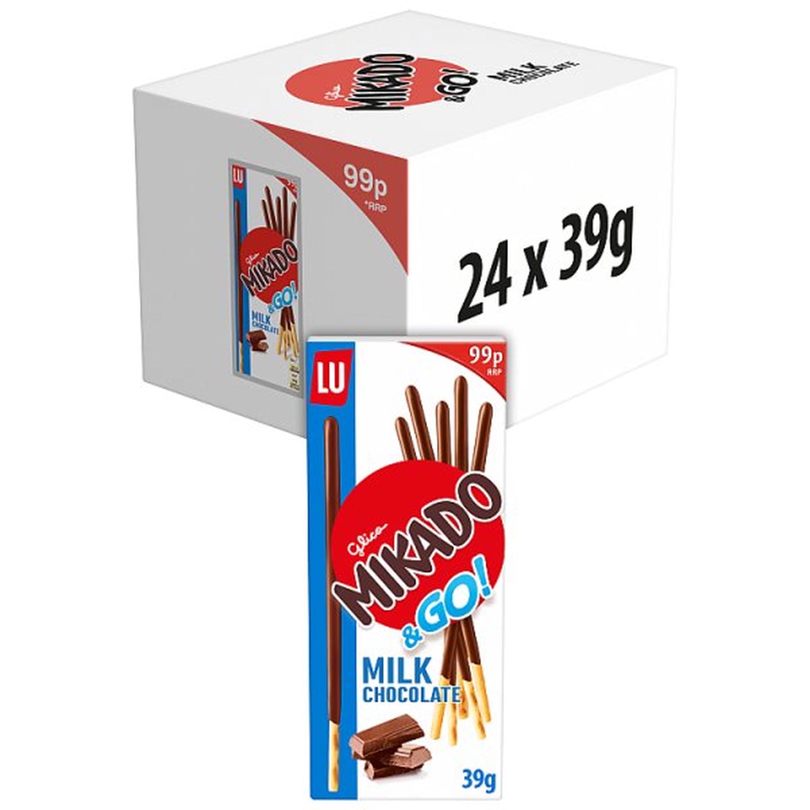 Mikado Milk Chocolate Biscuits 39g 99p PMP