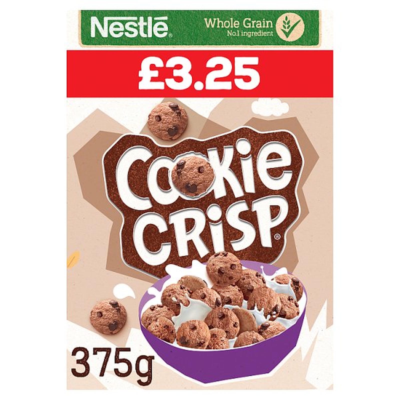 Nestlé Cookie Crisp Chocolate Breakfast Cereal 375g