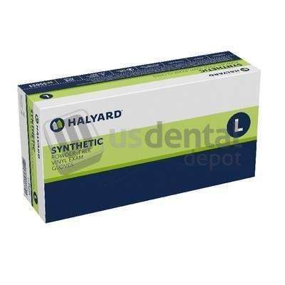 Vinyl Medium P/f Blue Gloves – 10 x 100pk