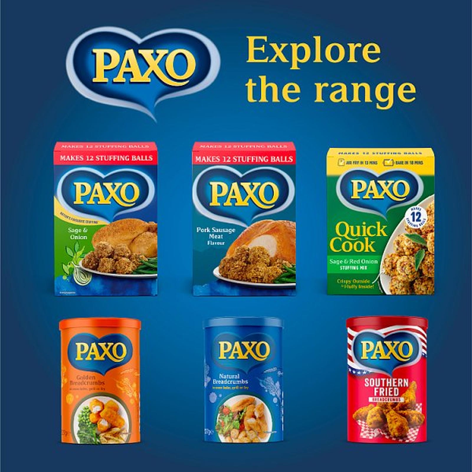 Paxo Golden Breadcrumbs 227g