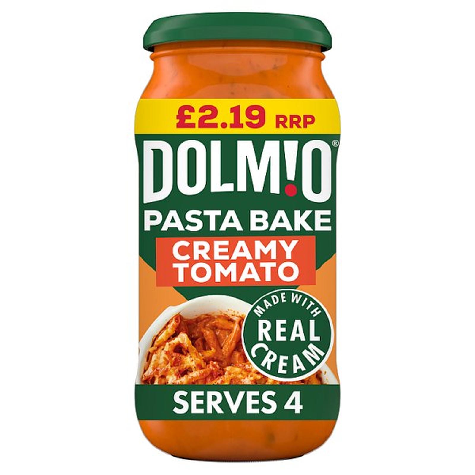 Dolmio Pasta Bake Sauce Creamy Tomato 450g PMP £2.19