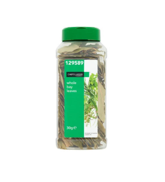Chef's Larder Whole Bay Leaves 30g – 6 x 30g