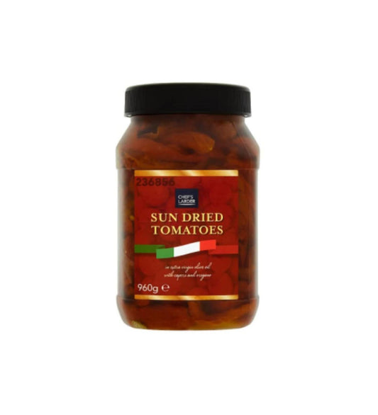 Chef's Larder Sun Dried Tomatoes in Extra Virgin Olive Oil 960g – 6 x 960g