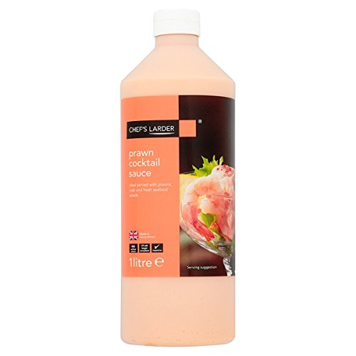 Chef's Larder Prawn Cocktail Sauce 1 Litre, Salt Target Compliant, No Artificial Colours, Suitable For Vegetarians