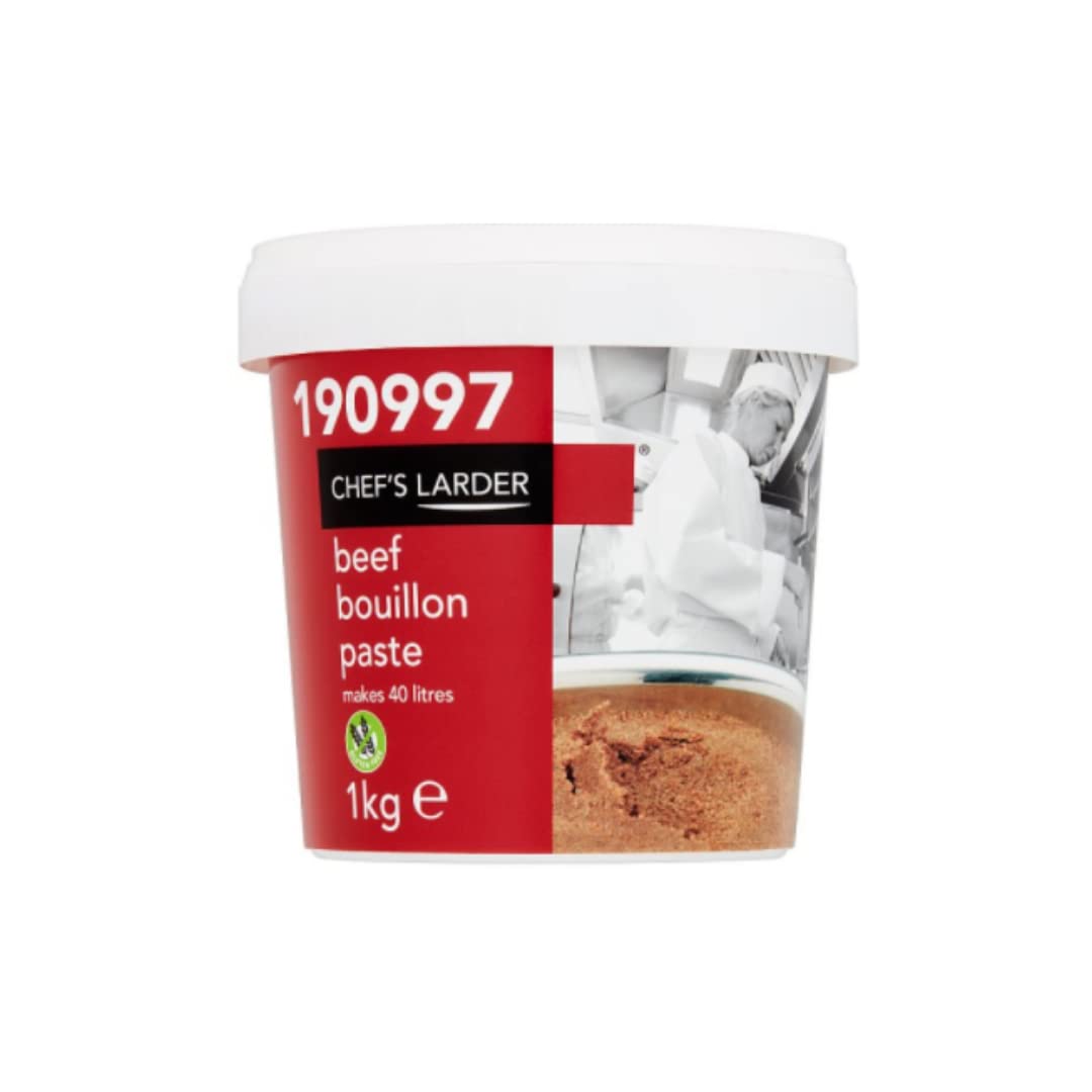 Chef's Larder Beef Bouillon Paste 1kg For Stocks And Gravies For Casseroles And Braises 1 x 1kg
