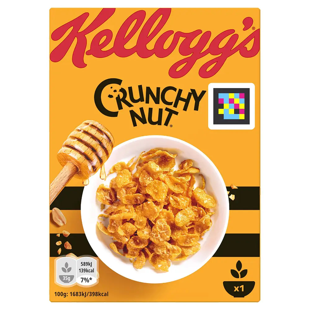 Kellogg's Crunchy Nut Breakfast Cereal 35 g Portion Pack 40 x 35 g Multi Pack Foodservice