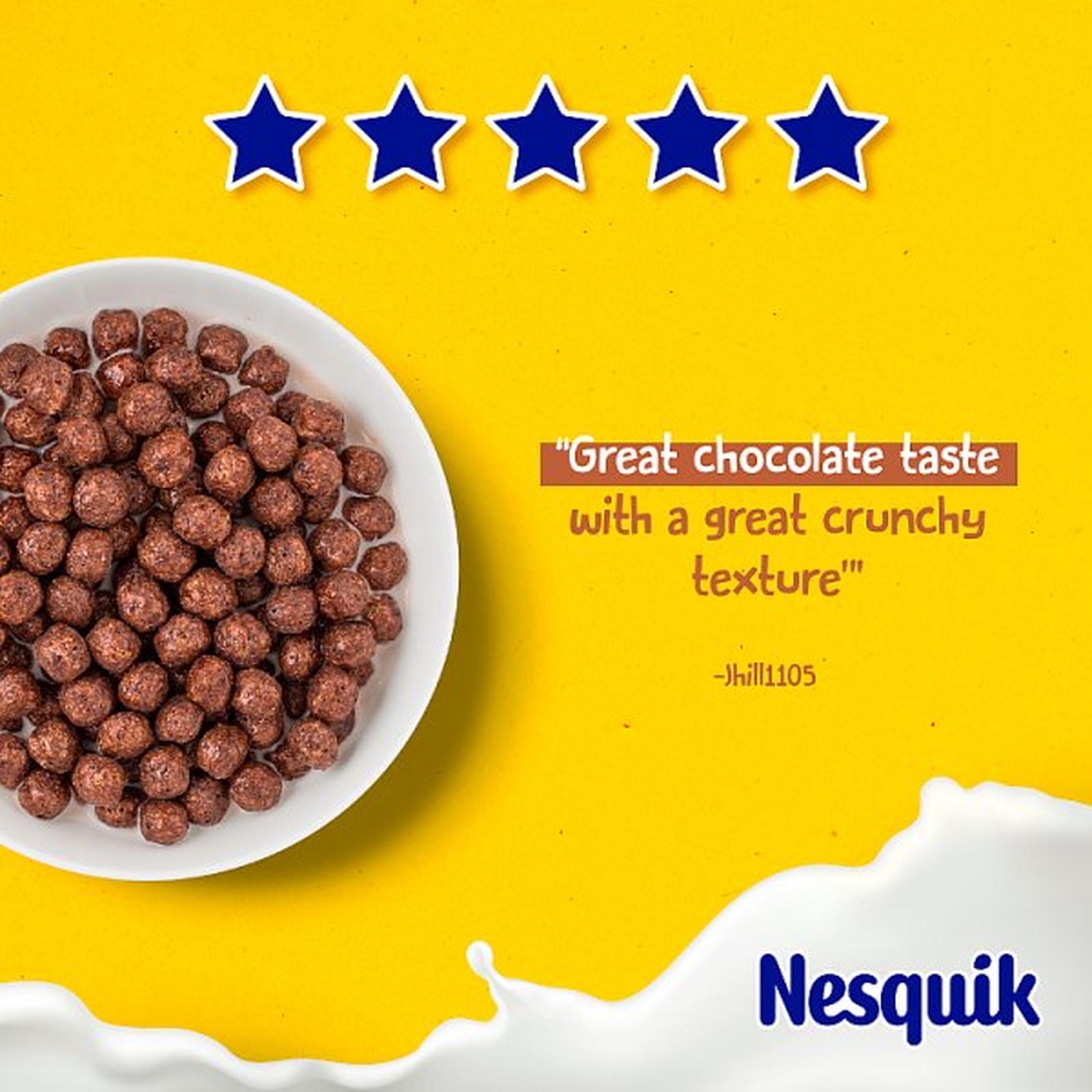 Nestlé Nesquik Chocolate Cereal 375g