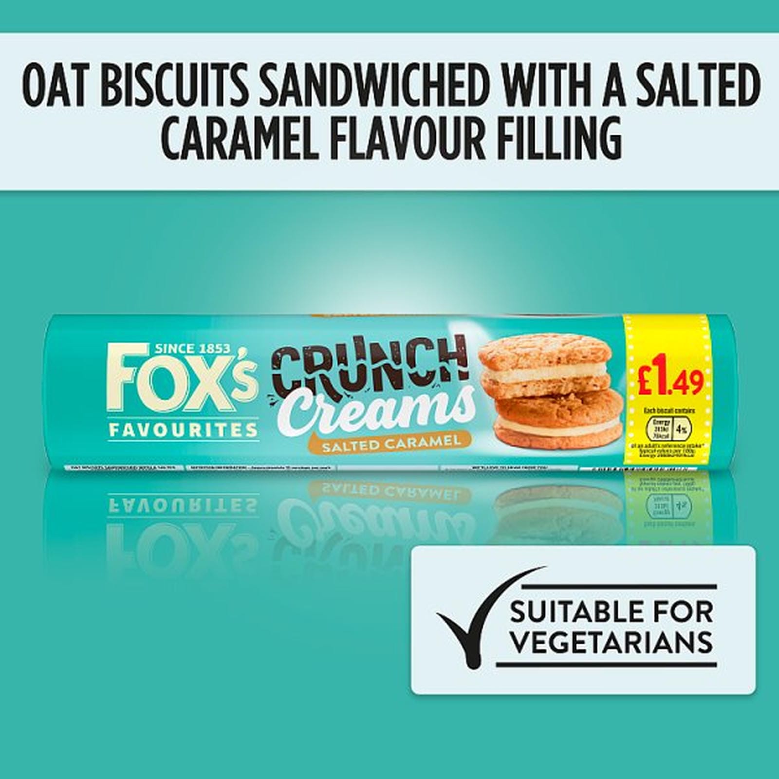 Fox's Salted Caramel Crunch Creams 200g