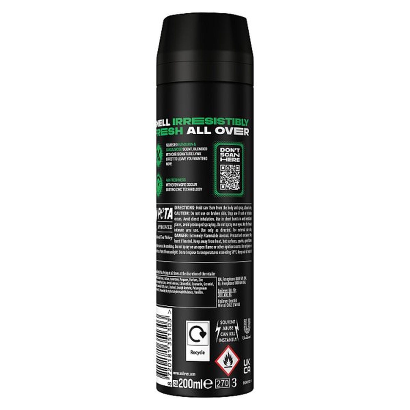 Lynx Limited Edition FIFA Africa Aerosol Body Spray 200 ml