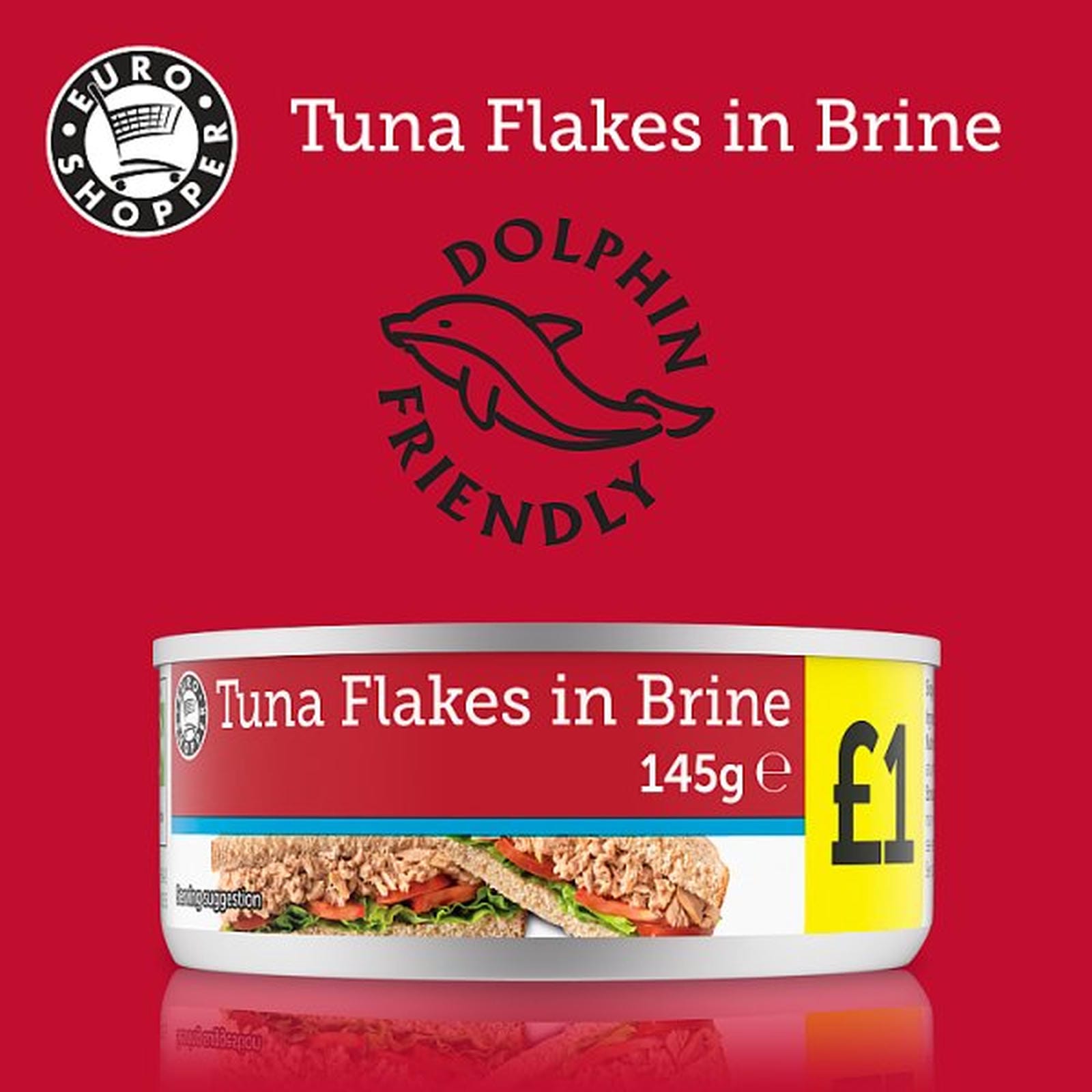 Euro Shopper Tuna Flakes in Brine 145g