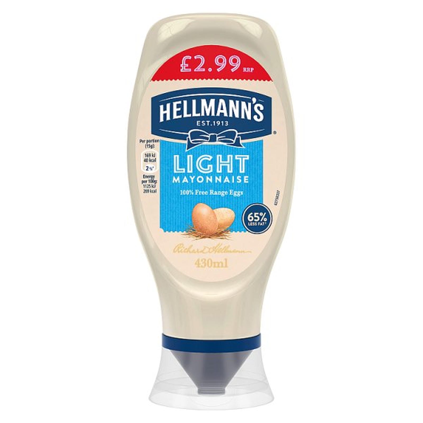 Hellmann's Light Mayonnaise 430 ml