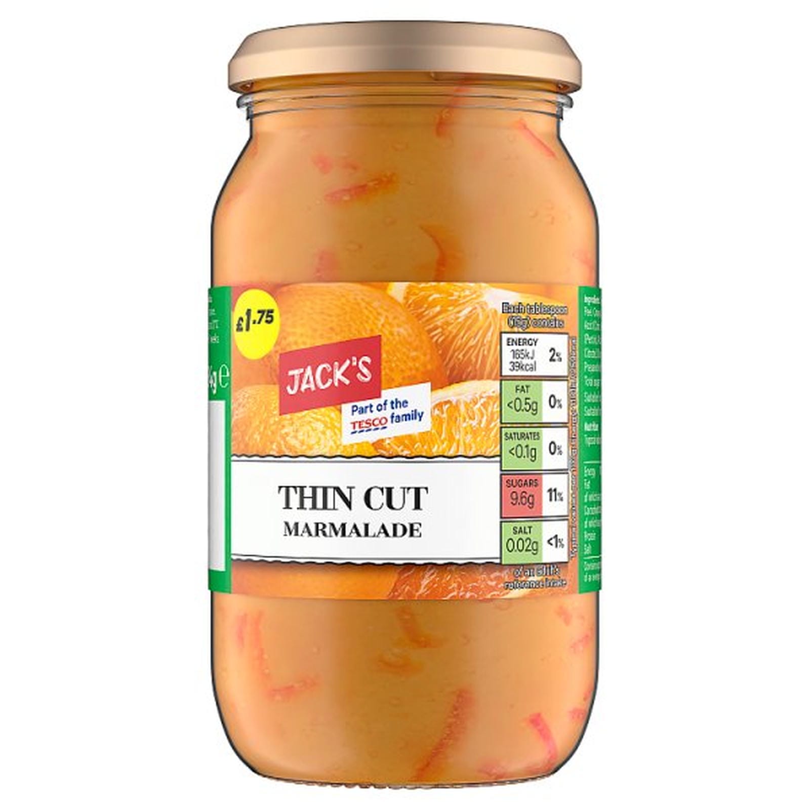 Jack's Thin Cut Marmalade 454g