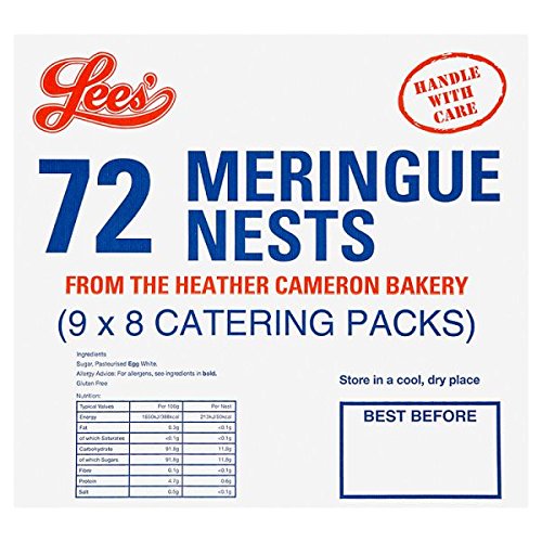 Lees' 72 Meringue Nests Catering Packs – 1 x 72s