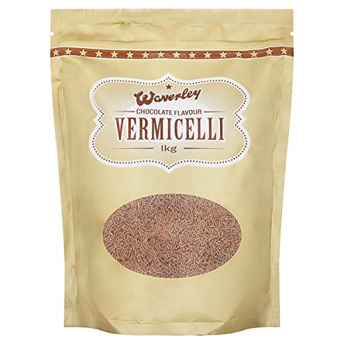 Waverley Vermicelli Chocolate Flavour 1kg 1 x 1kg Suitable For Retail Kitchen And Foodservice