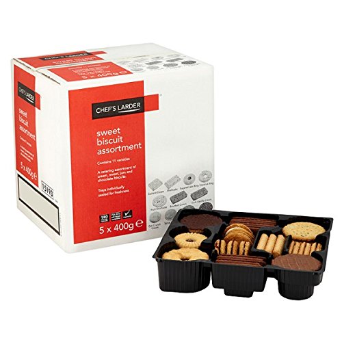 Chef's Larder Sweet Biscuit Assortment 5 x 400g (2kg) – 1 x 2kg