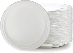 Jena To Go 100 White Paper Plates – 10 x 100s