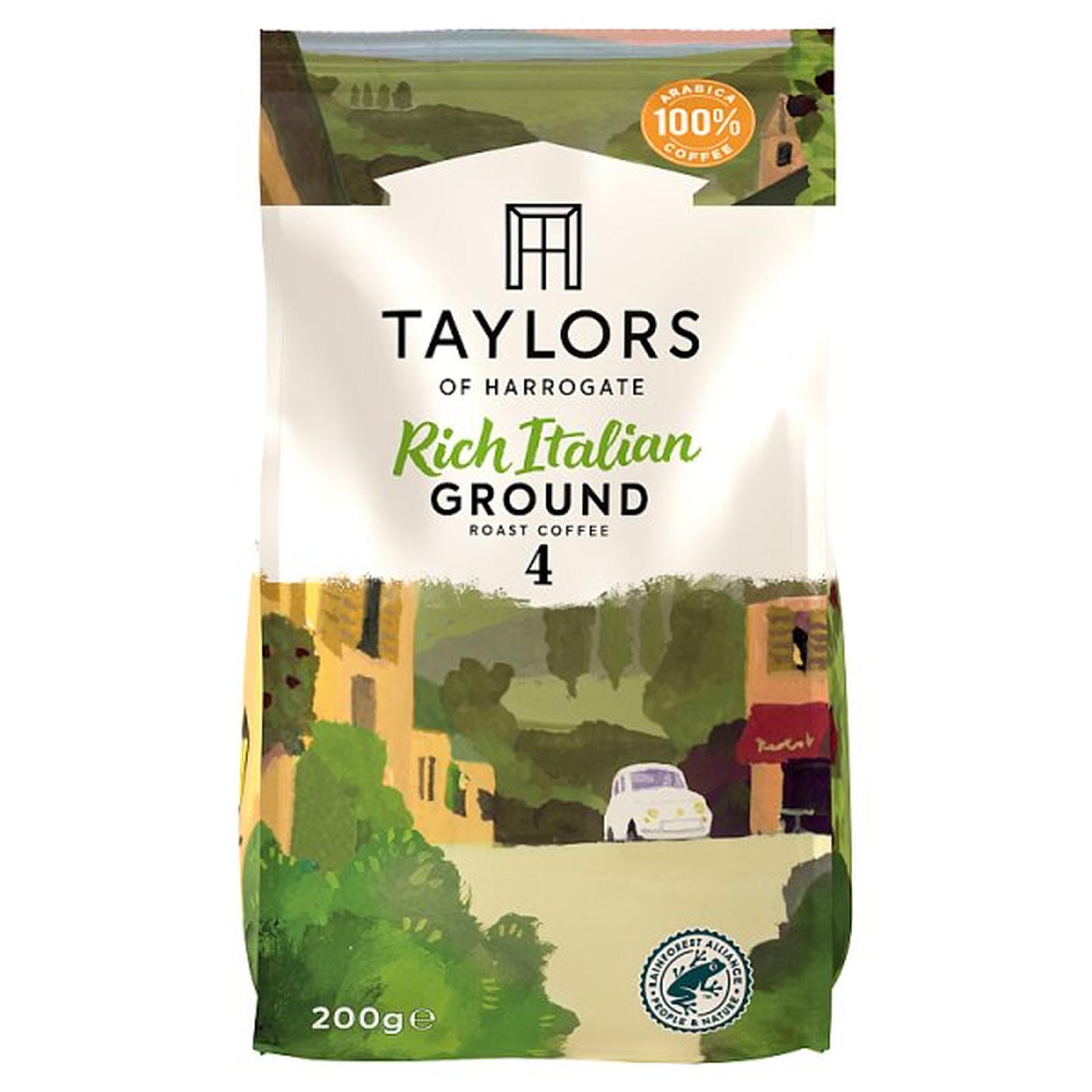 Taylors of Harrogate Rich Italian Roast Ground Coffee 200g