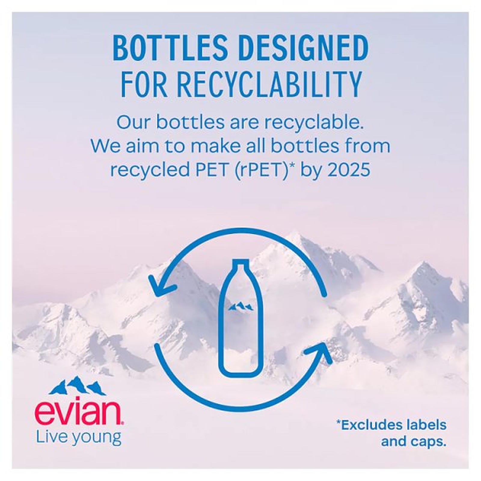 evian Still Natural Mineral Water 12 x 750ml