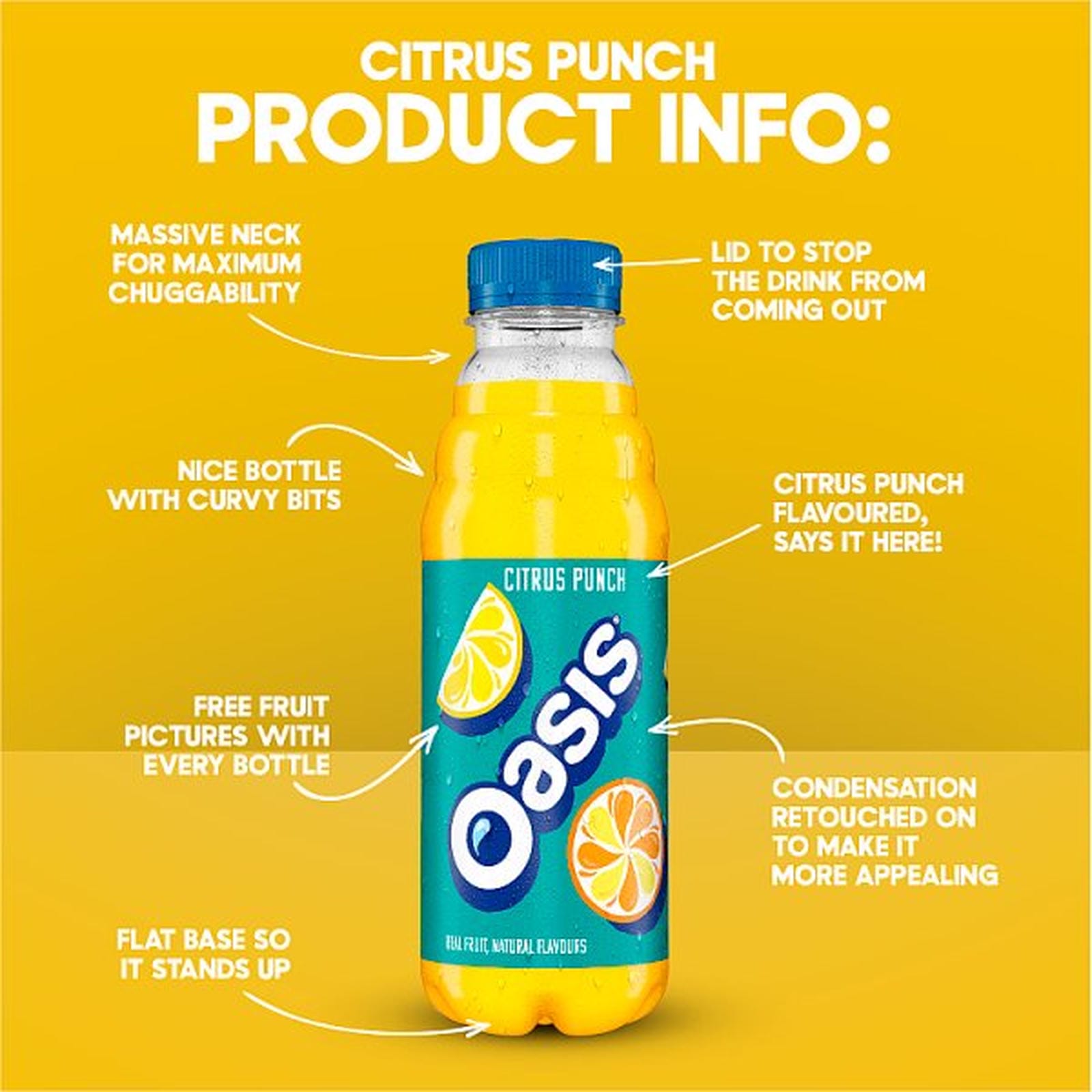 Oasis Citrus Punch 500ml PM £1.40
