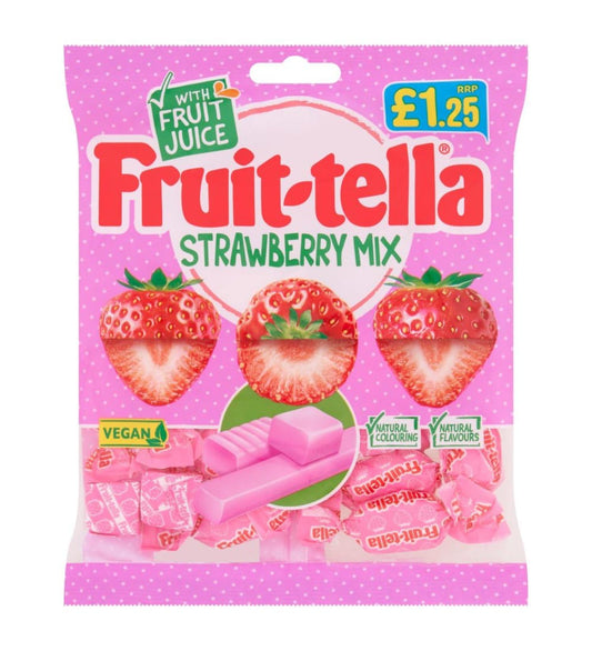 Fruit-tella Strawberry Mix 135g – 12 x 135g