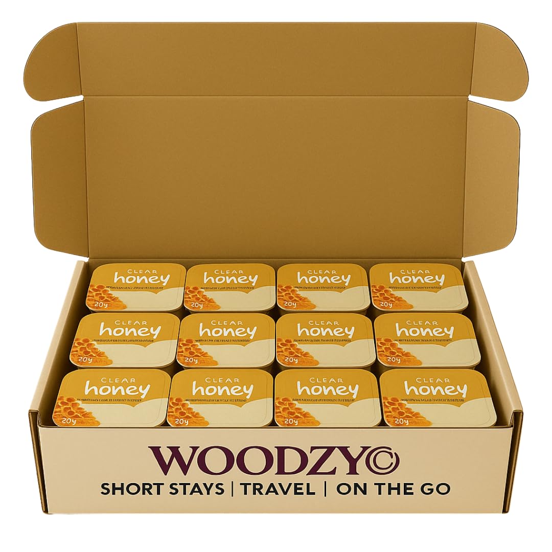 Clear Honey Spreadable Portion Pots Breakfast And Travel Friendly 20 g 20 x 20 g Multi Pack