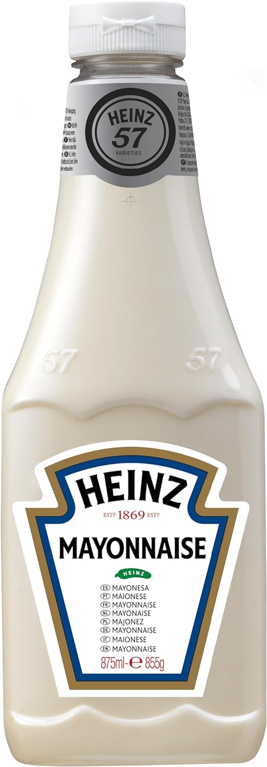Heinz Mayonnaise Original 875ml Catering Size Multi Pack Case of 6 x 875ml Foodservice