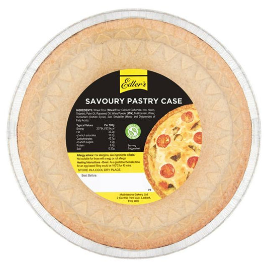 Edler's Savoury Pastry Case – 1 x 195g