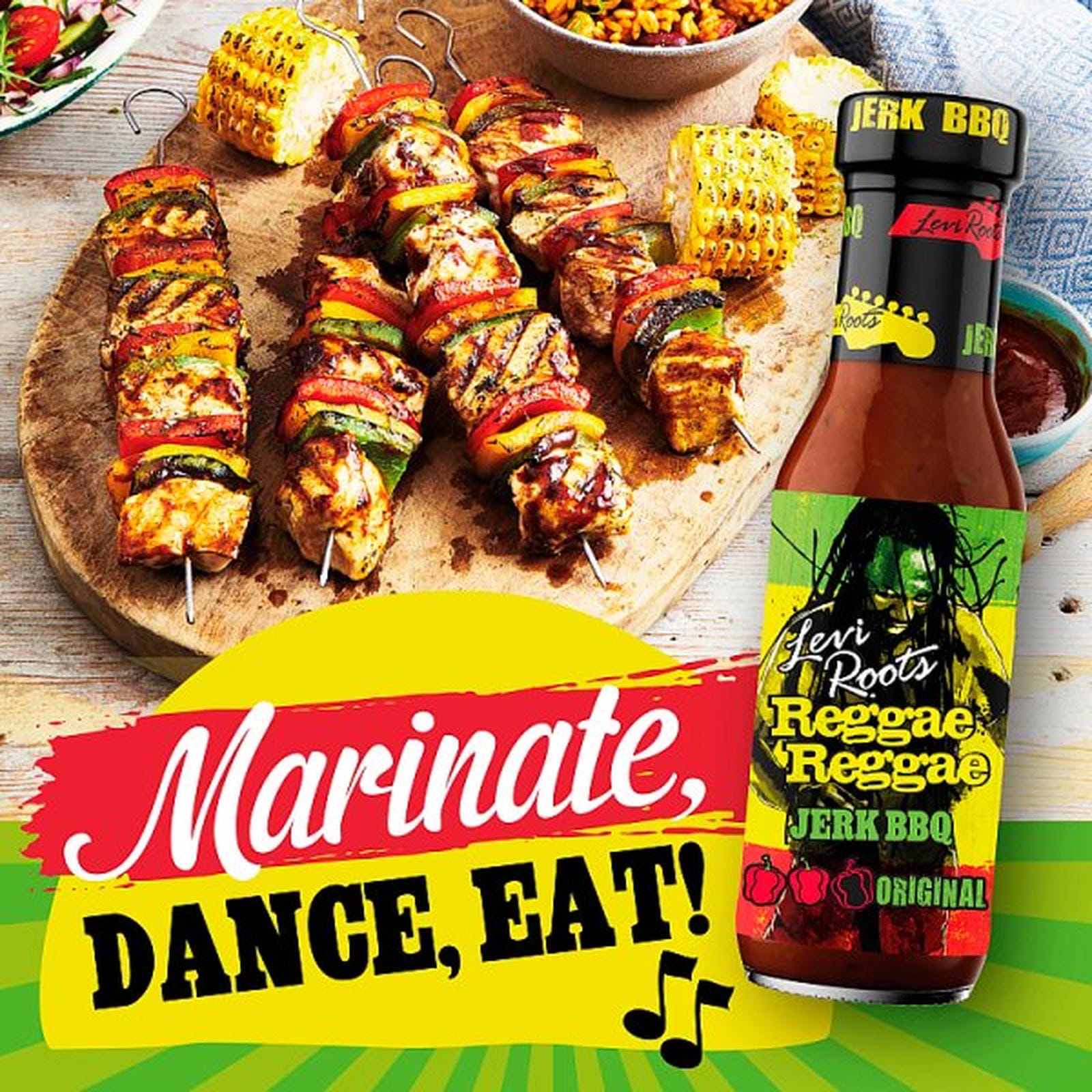 Levi Roots Reggae Reggae Jerk Bbq Sauce 290g