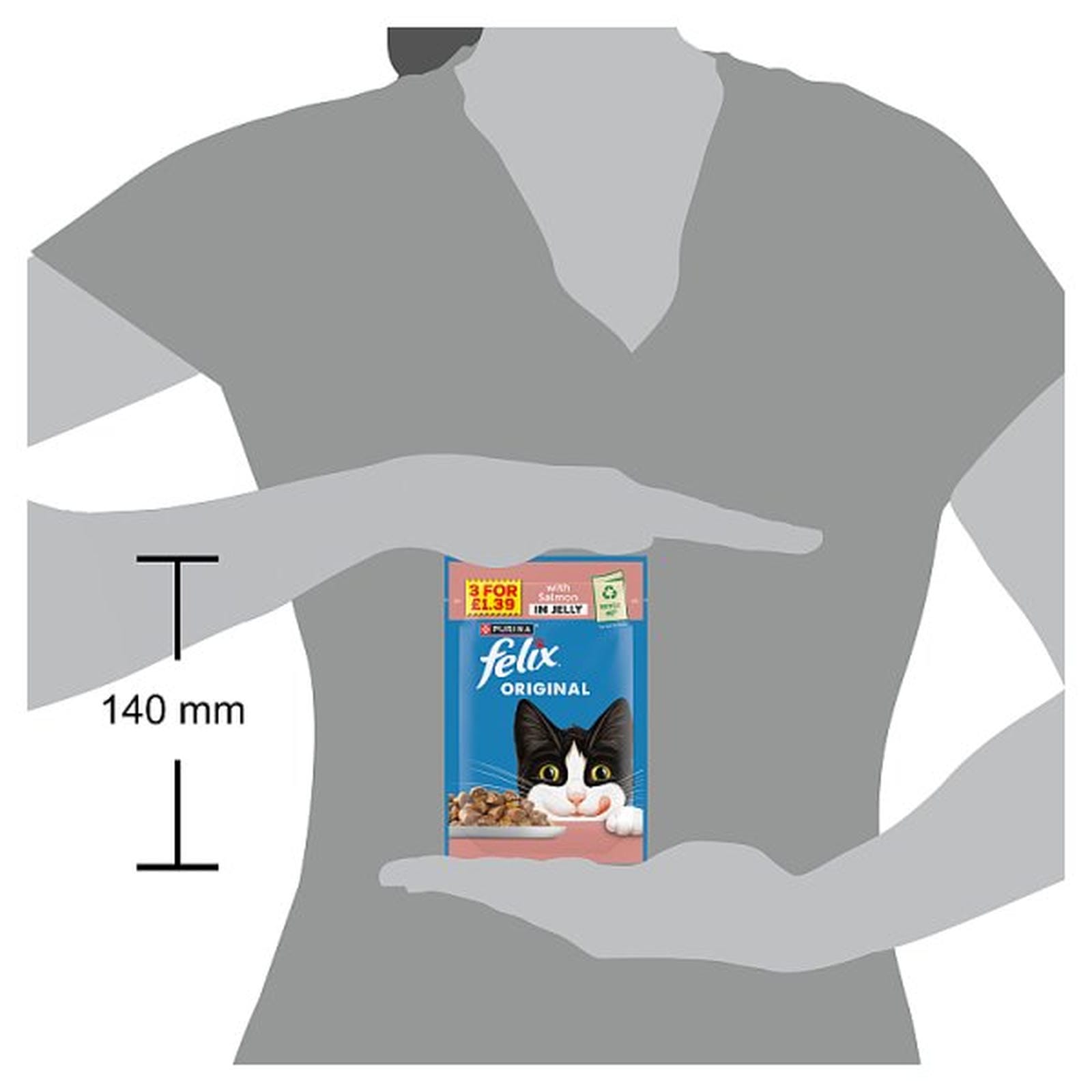 FELIX Original Salmon Wet Cat Food 85g PMP