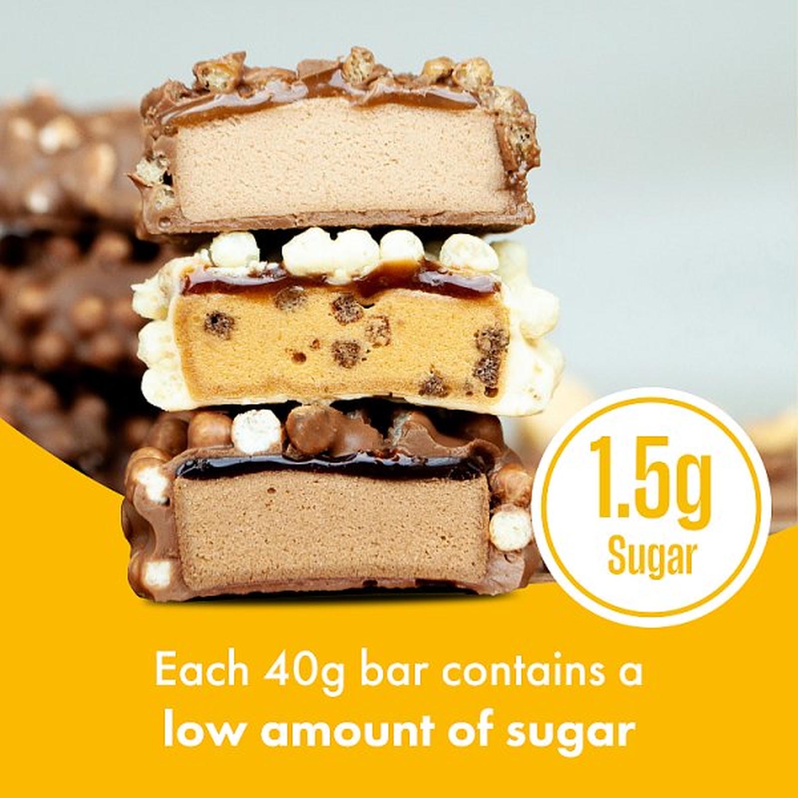 FULFIL Chocolate Peanut & Caramel Flavour Vitamin & Protein Bar 40g