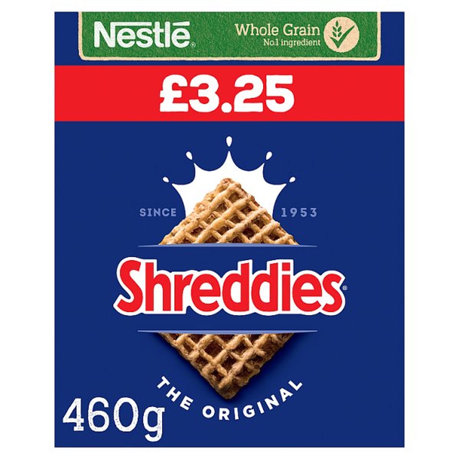 Nestlé Shreddies Original Breakfast Cereal 460g