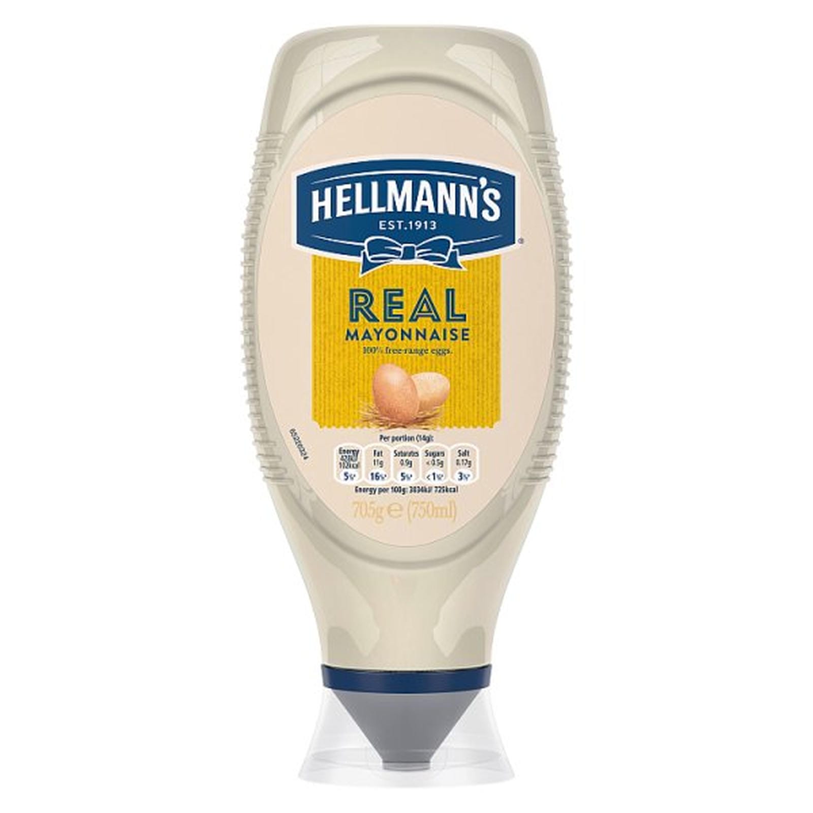 Hellmann's Condiment Real Mayonnaise 750 ml