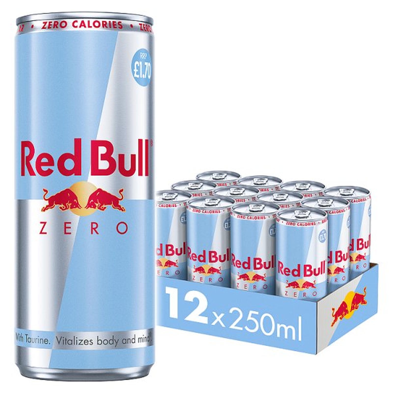 Red Bull Zero Energy Drink 250ml PM £1.70