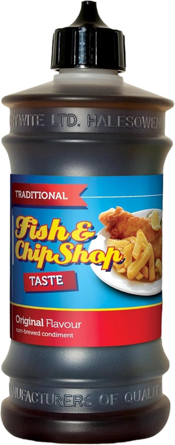 Maltflaven Vinegar Traditional Chip Shop Taste Ready-To-Use Non-Brewed Condiment 315ml Bottle