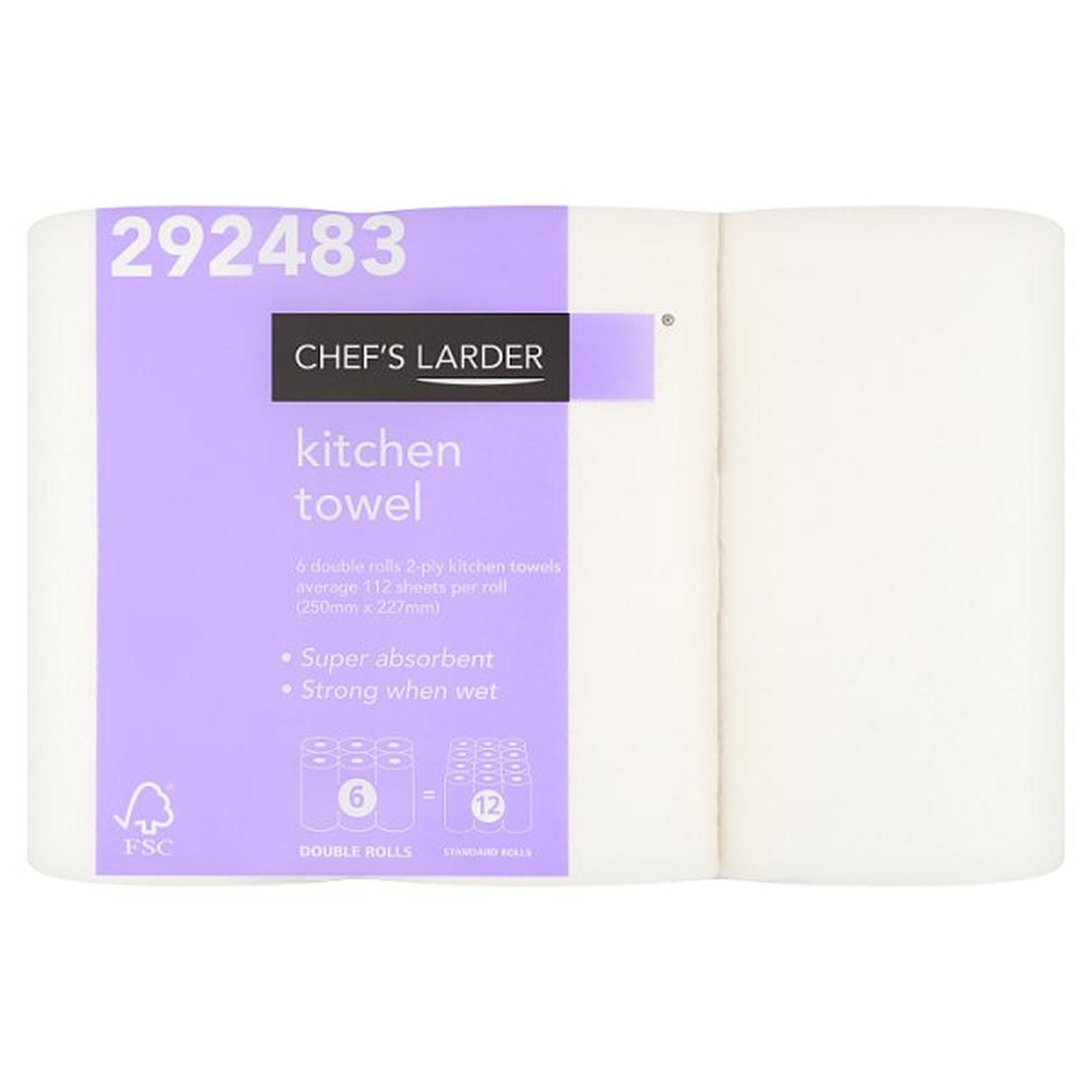 Chef's Larder 6 Kitchen Towel