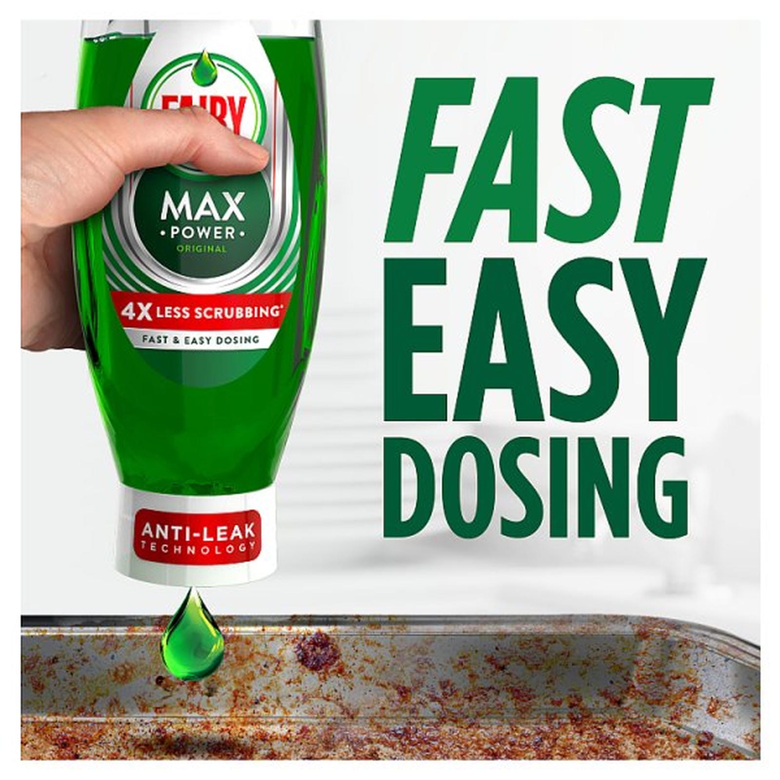 Fairy Max Power Washing Up Liquid 450ML