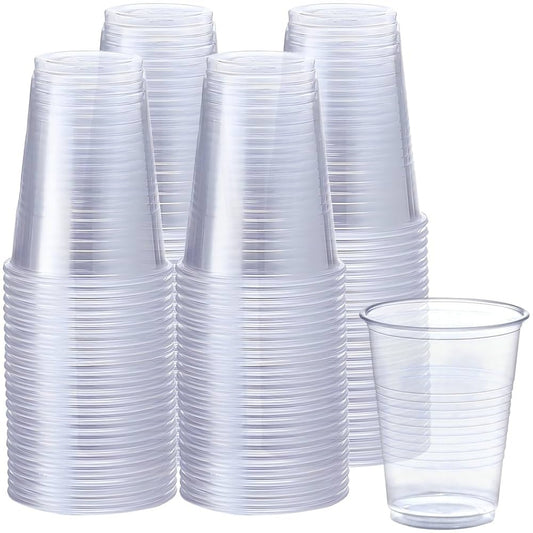 7oz Plastic Water Cups (Clear) (20 x 100 Pcs) – 20 x 100s