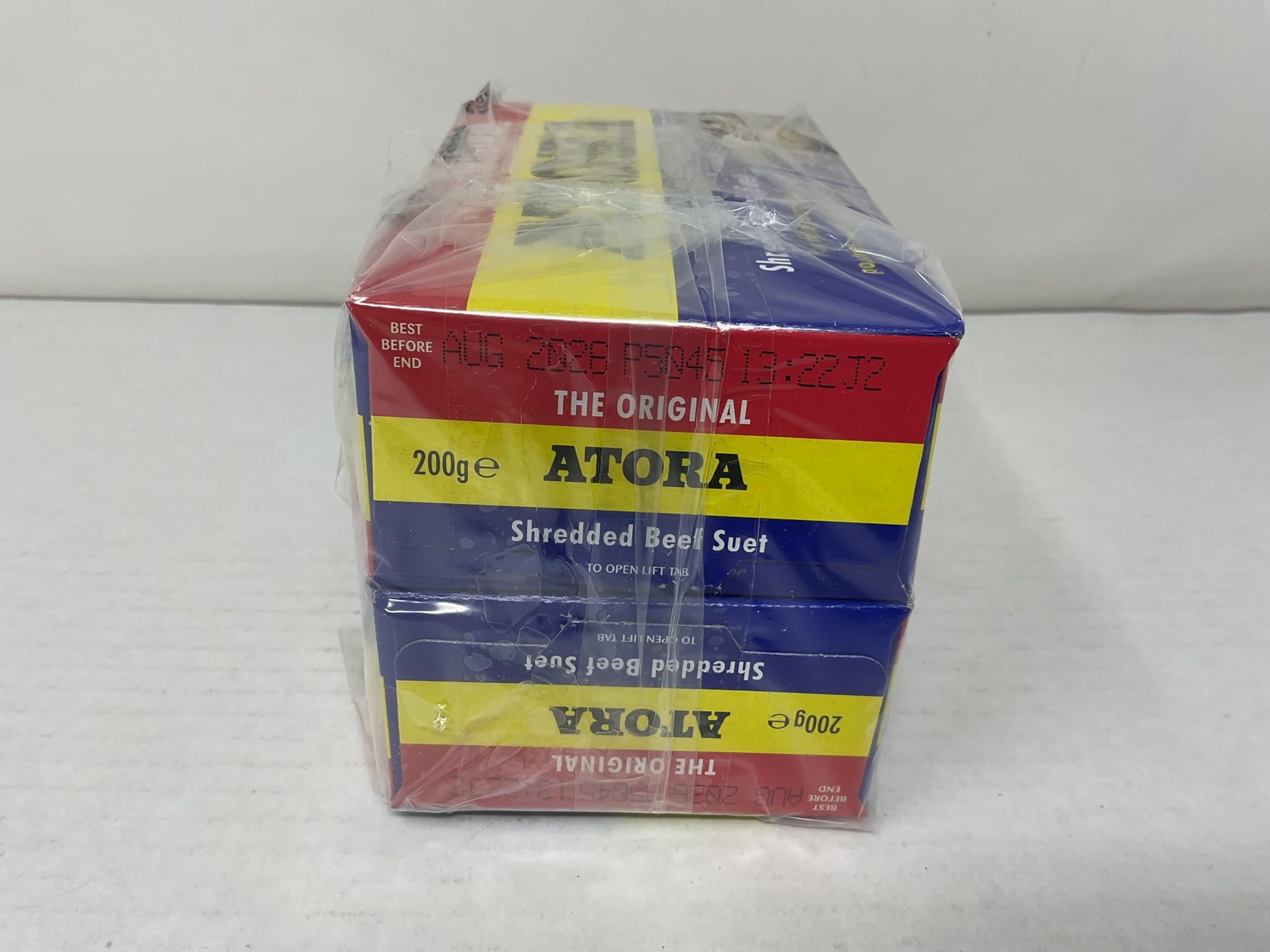 Atora Shredded Beef Suet 240 g Pack Of 2 For Pastry And Cooking In UK Home Baking
