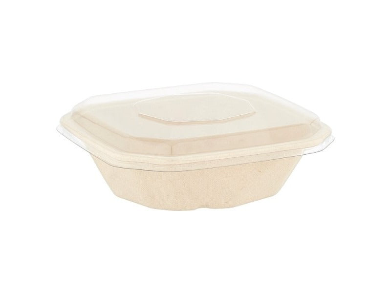 BioPak 25 750ml Takeaway Trays & Lids – 1 x 25pk