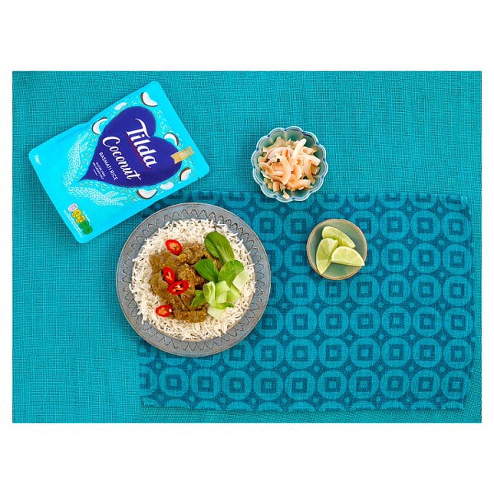 Tilda Microwave Coconut Basmati Rice 250g