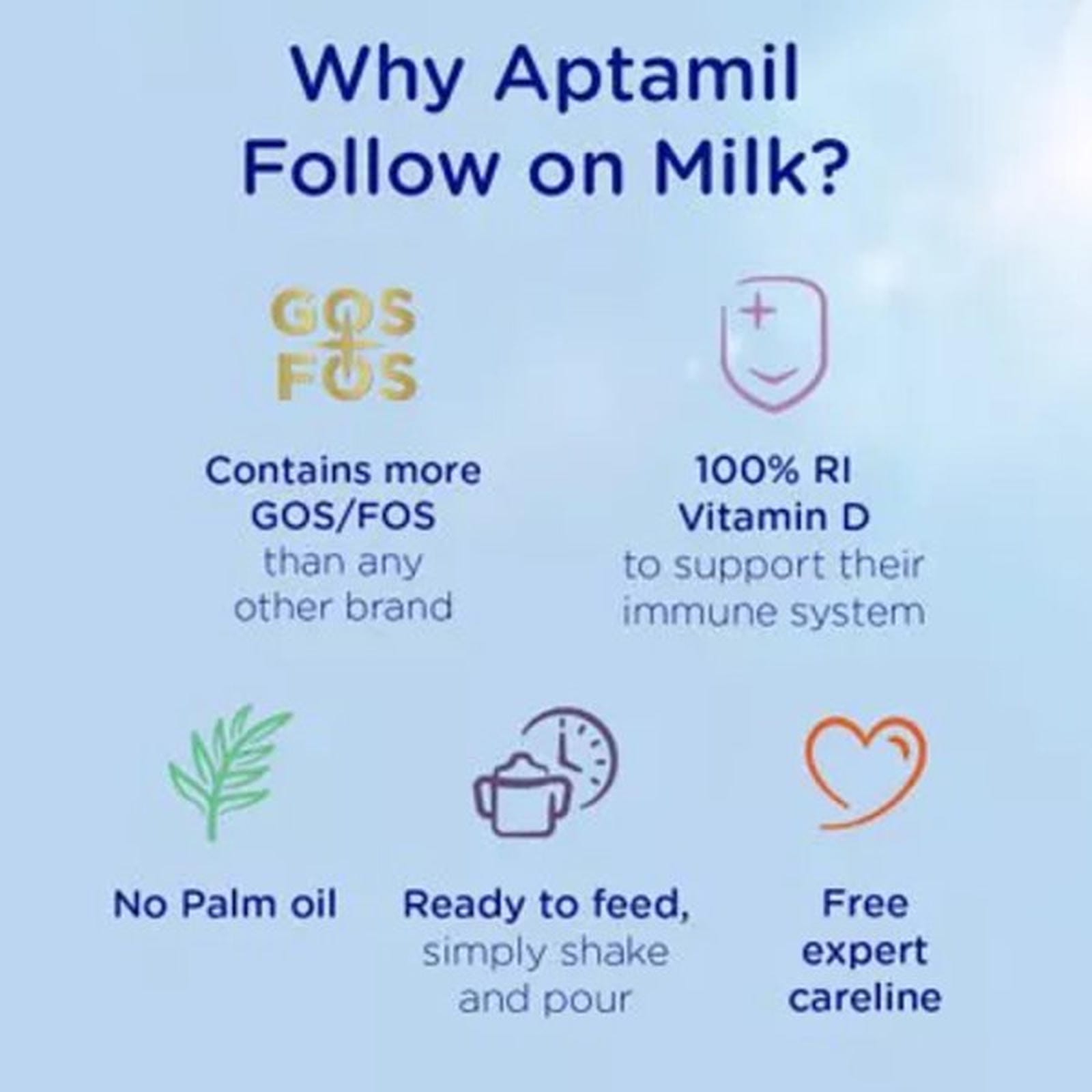 Aptamil First Infant milk (ready to feed 200ml bottle)