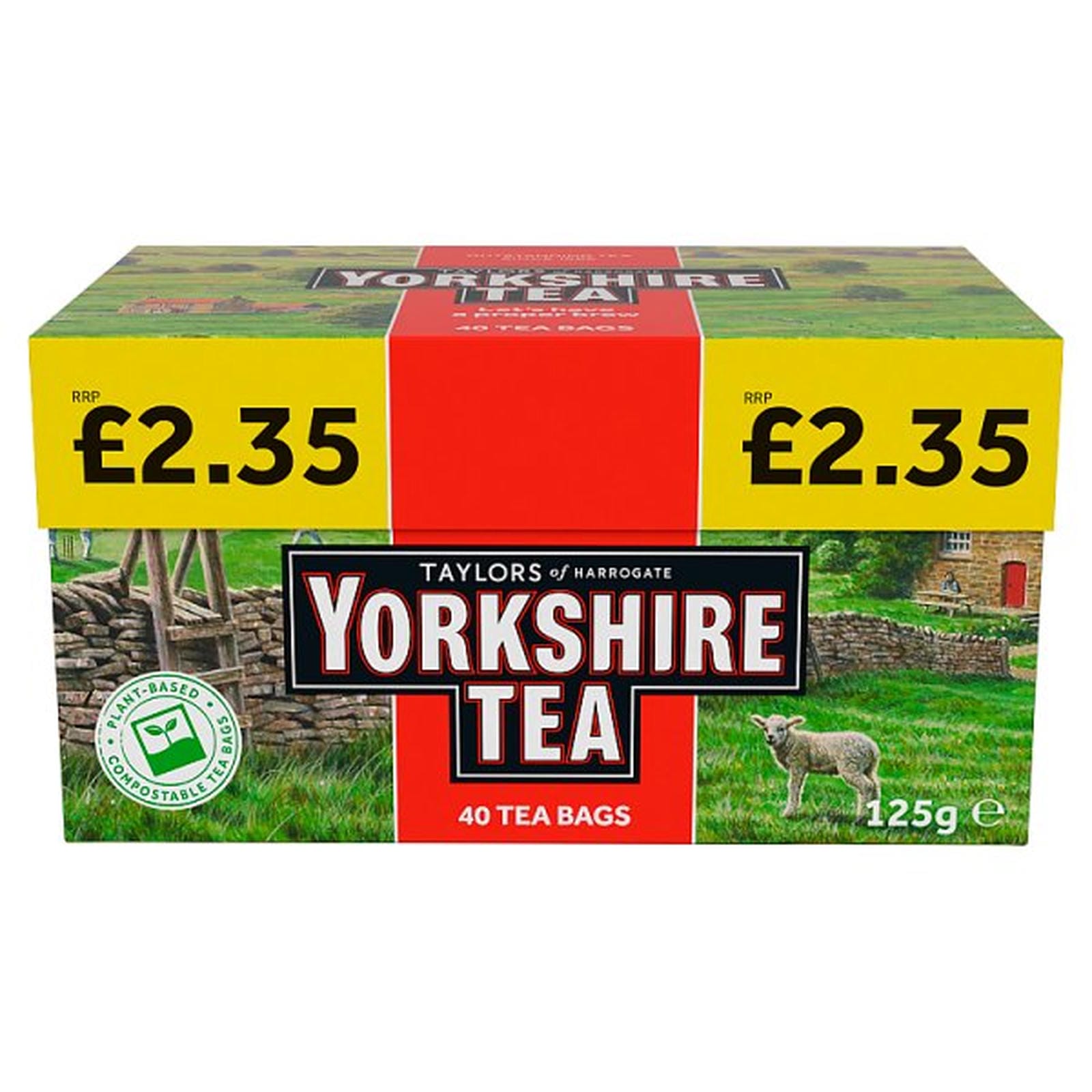 Yorkshire Tea 40 Tea Bags 125g
